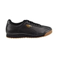 thumbnail image 1 of Puma Roma Classic 366408-02 Sneakers Men's Black Leather Lifestyle Shoes TF5712, 1 of 6