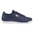 thumbnail image 1 of Puma Roma Classic Perf Men's Shoes Peacoat/White/Puma Team Gold 363809-03, 1 of 6
