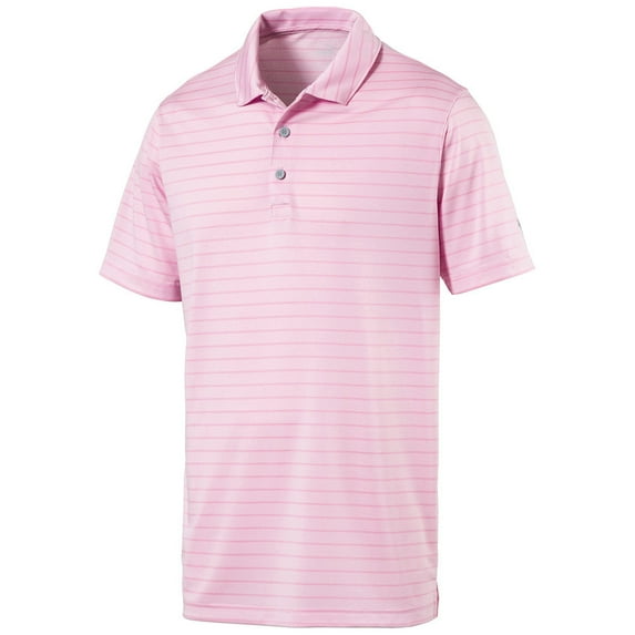 Puma Rotation Stripe Polo Pale Pink - 57797406 - Size XL