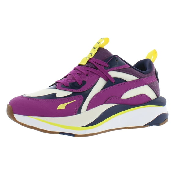 Puma Rs-Curve Iwd Womens Shoes Size 6.5, Color: Egret/purple/Yellow