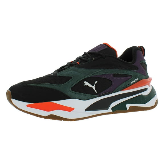Puma Rs-Fast Buck Mens Shoes Size 13, Color: Black/Green/Purple