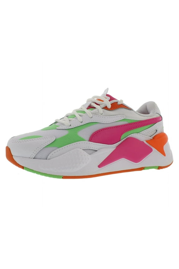 Rs-X3 Crazy Girls Shoes Size 5, Color: White/Pink/Green