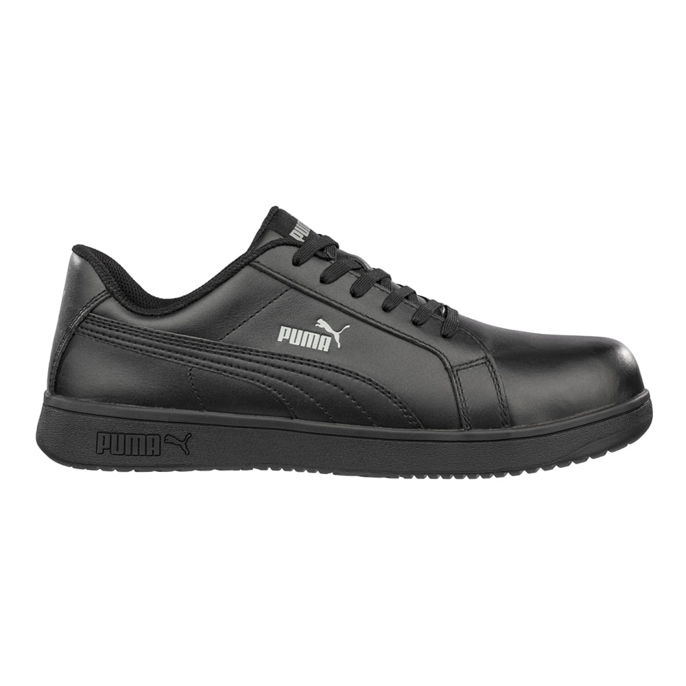 PUMA Safety Men's Iconic Black Low SD Work Shoes Composite