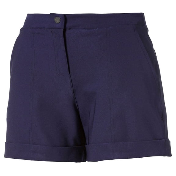 Puma Solid Peacoat Shorts Women XXS
