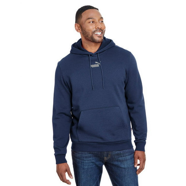 Puma Sport Adult Puma Essential Fleece Hoodie PEACOAT QUT SHD XL Walmart