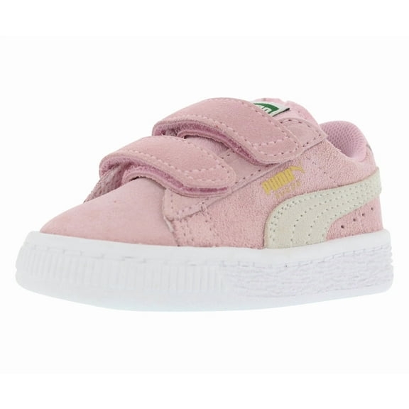 Puma Suede 2 Straps Athletic Infants Shoe Size 5, Color: Pink