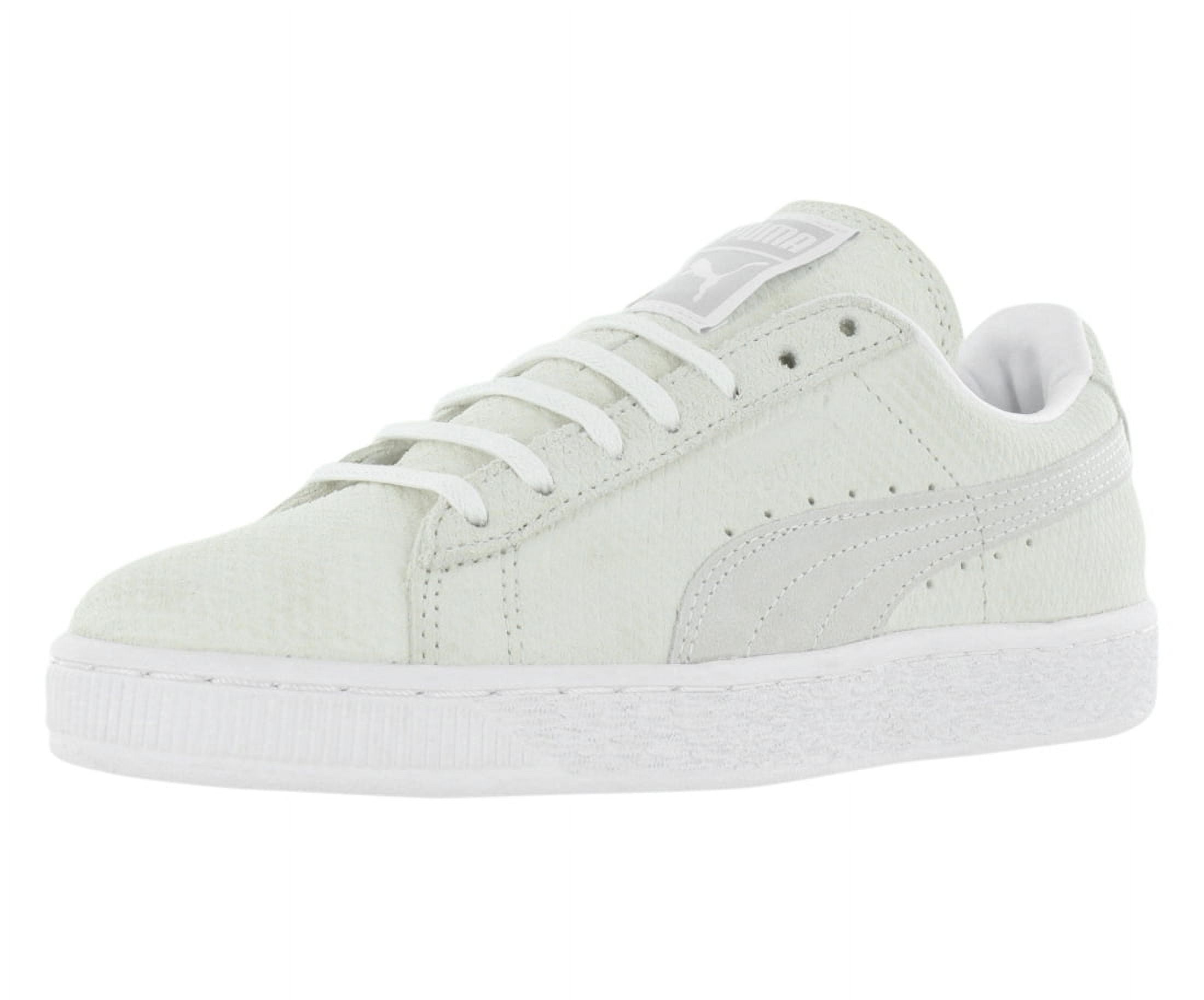 Puma Suede Classic Lo Winterized Womens Shoes Size 8, Color: Grey/White