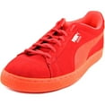 thumbnail image 1 of Puma Suede Classic Mesh FS Future Men's Shoes Barbados-Cherry Red Blast 362219-03, 1 of 5