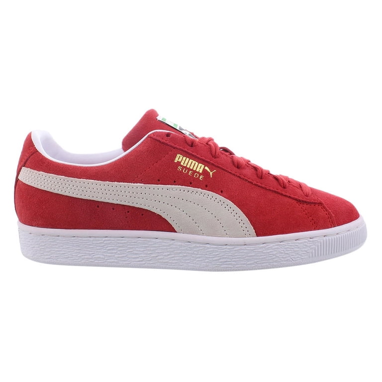 PUMA, Mens Shoes, Size 8.5, Suede Classic XXI Red/White - Walmart.com