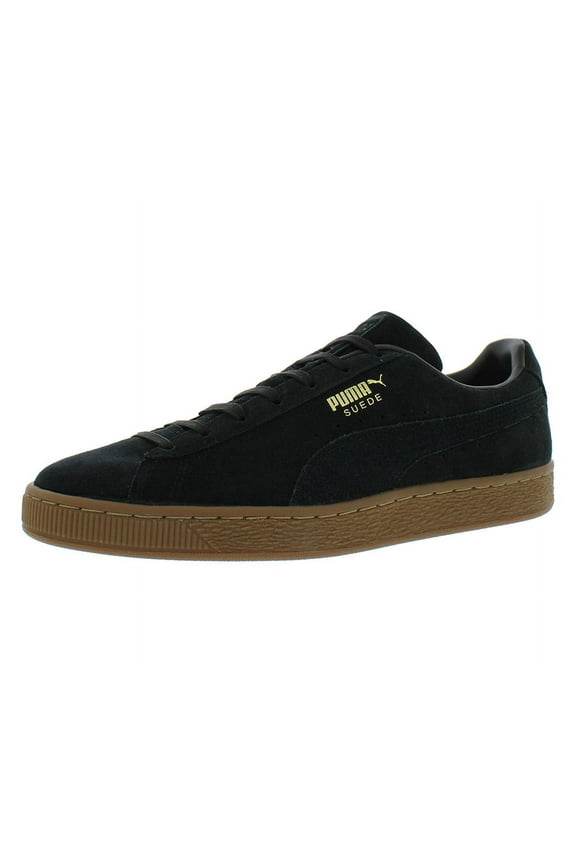 Suede Gum Mens Shoes Size 11, Color: Black