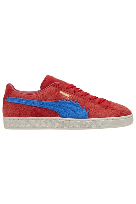 Men's Suede Buggy Casual Sneakers Red 7.5 M
