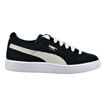 Puma Suede PS Little Kid's Shoes Puma Black/Puma White 360757-01 (12 M US)
