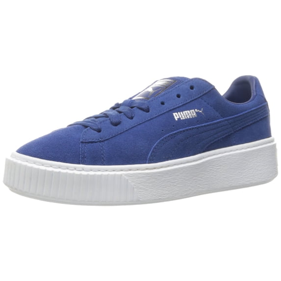 Puma Suede Platform Peacoat/Puma White 362223 02 Women's Size 9.5