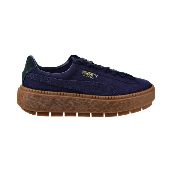 Puma Suede Platform Trace Bold Women's Sneakers Evening Blue-Scarab 367066-01
