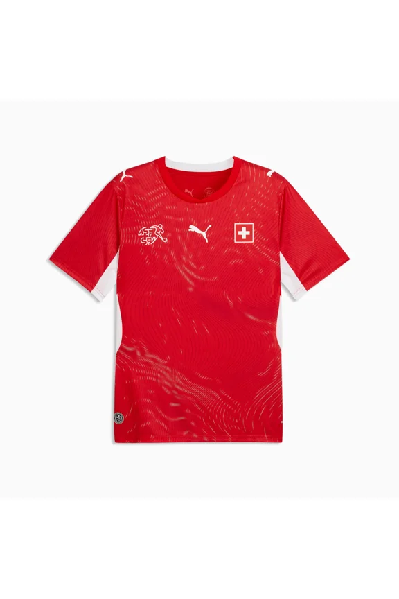 Switzerland Home Men's Stadium Soccer Jersey 26