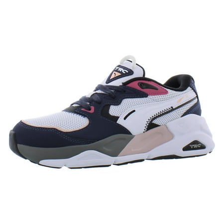 Puma TRC MIRA Block Womens Shoes Size 8, Color: White/Parisian Night