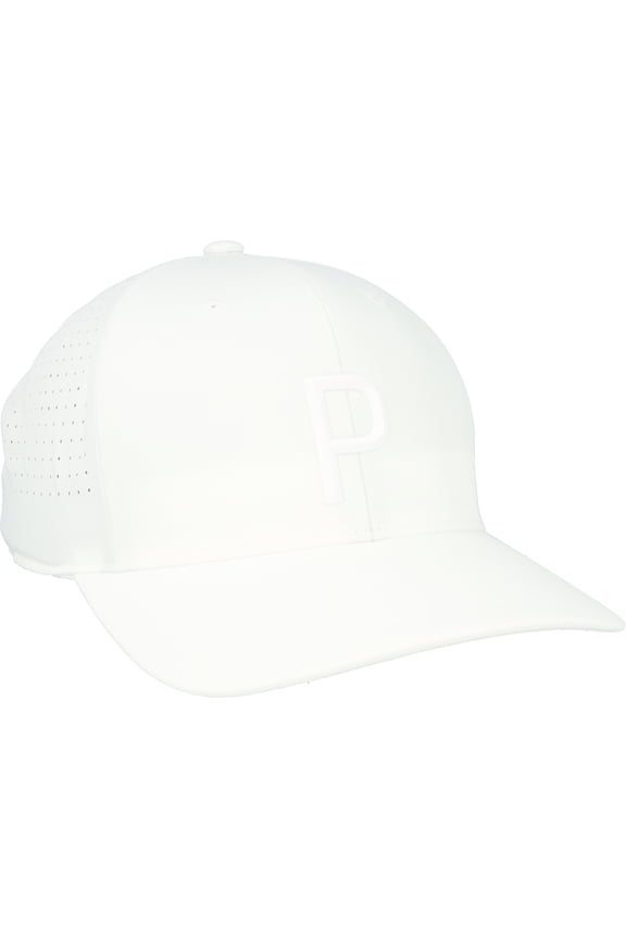 Tech P Snapback White Glow Headwear Men Fits All