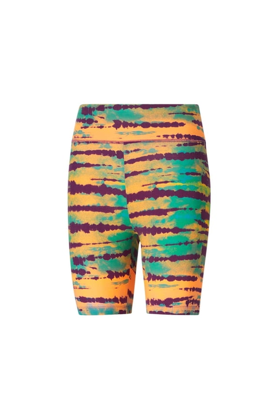 Tie Dye Bike Short Womens Active Shorts Size S, Color: Tie Dye