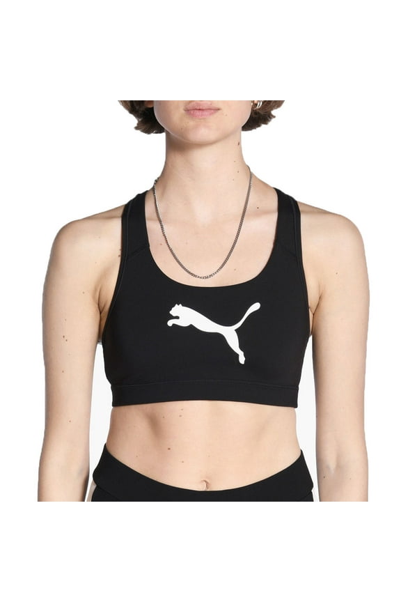 Training Pwr Shape Forever Logo Women's Bra Top Black/White 515991-10
