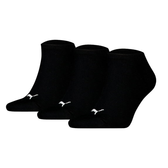 Puma Unisex Socks Cotton Black 2.5-5 Uk