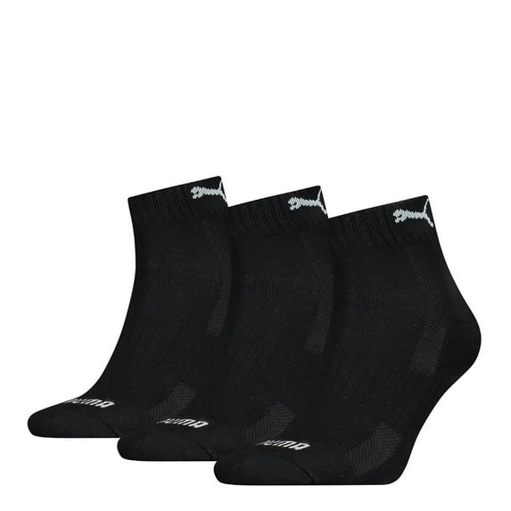 Puma Unisex Socks Cotton Black 2.5-5 Uk