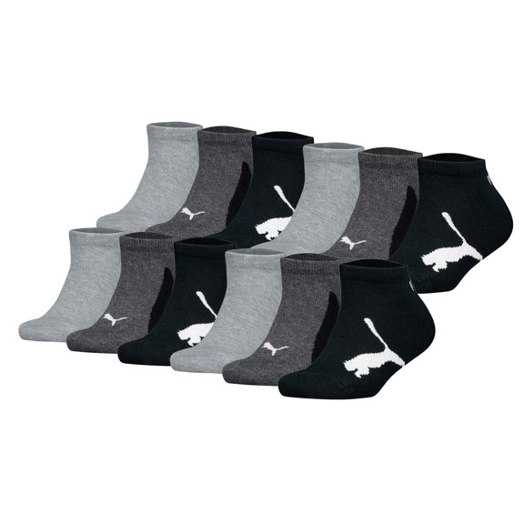 Puma Unisex Socks Cotton Blend Multicoloured 12-2.5 Uk