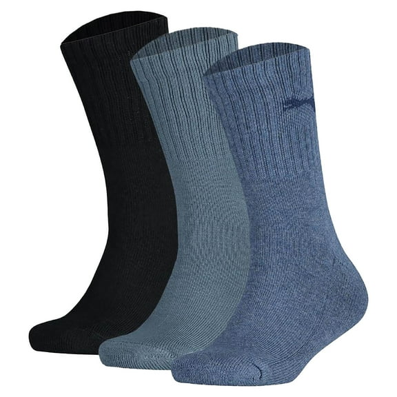 Puma Unisex Socks Cotton Blue 2.5-5 Uk