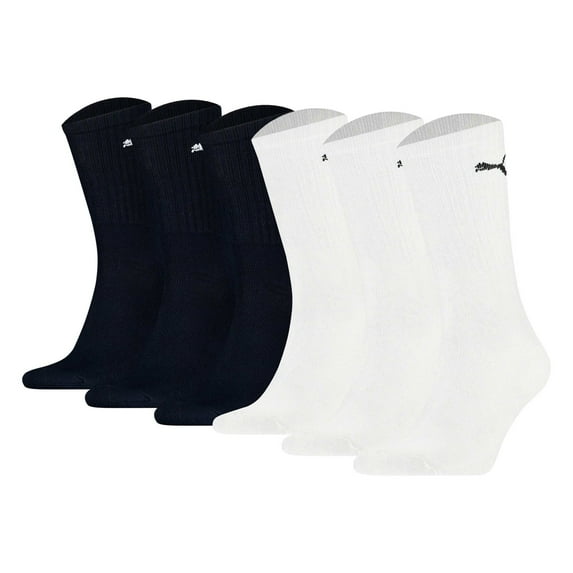 Puma Unisex Socks Cotton Multicoloured 12-14 Uk