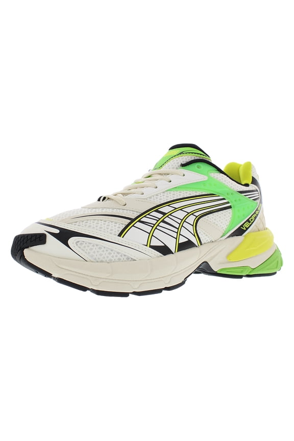 Velophis Technisch Mens Shoes Size 8, Color: White/Cream/Green