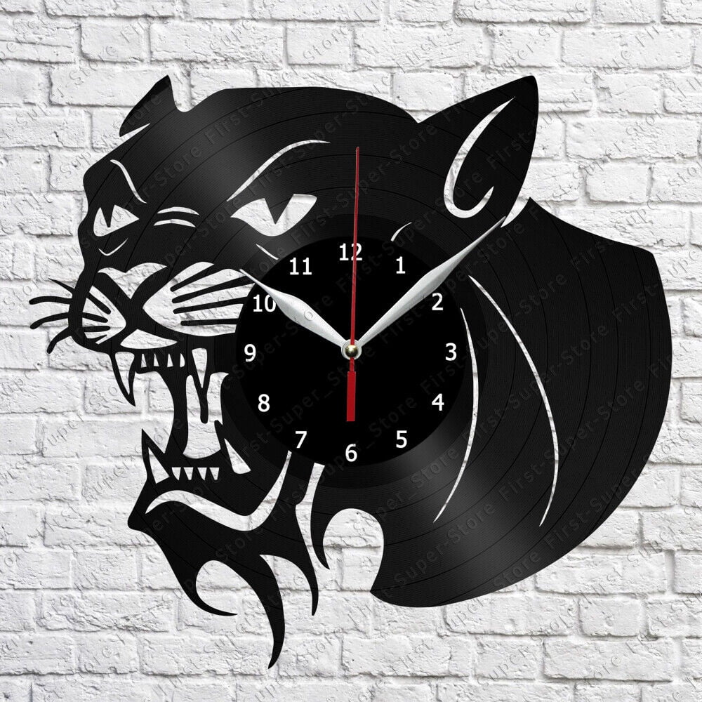 Puma Vinyl Wall Clock,Vinyl Record Clock Wall Art Unique kid Room ...