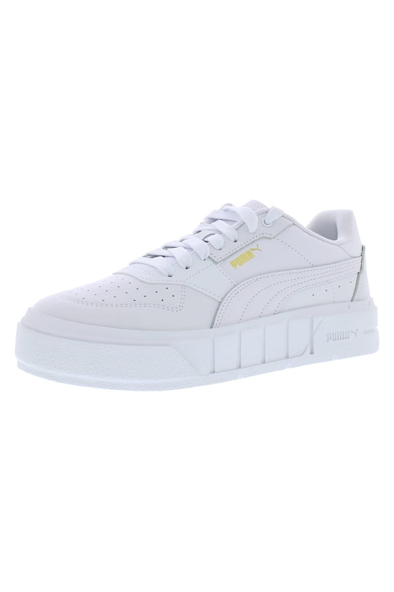 Cali Court Leather Womens Shoes Size 10, Color: Puma White