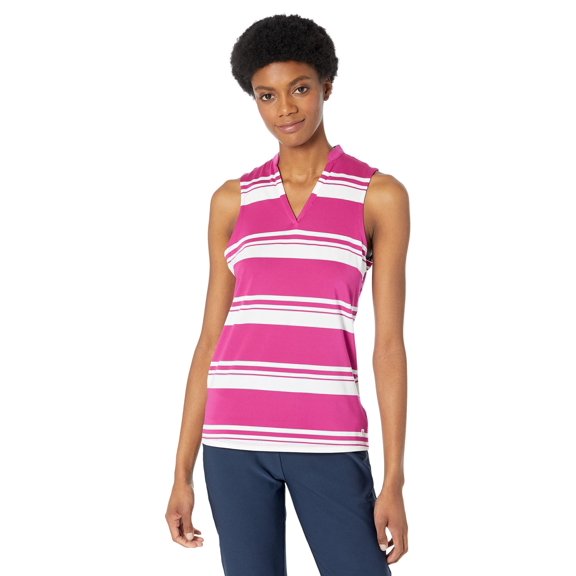 Puma Cloudspun Valley Stripe Festival Fuchsia Shirt Women XS