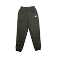 thumbnail image 1 of Puma Women's Essential Embroidery Logo Drawstring Fleece Sweatpant (Black, XL), 1 of 2