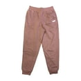 thumbnail image 1 of Puma Women's Essential Embroidery Logo Drawstring Fleece Sweatpant (Dusty Plum, L), 1 of 2