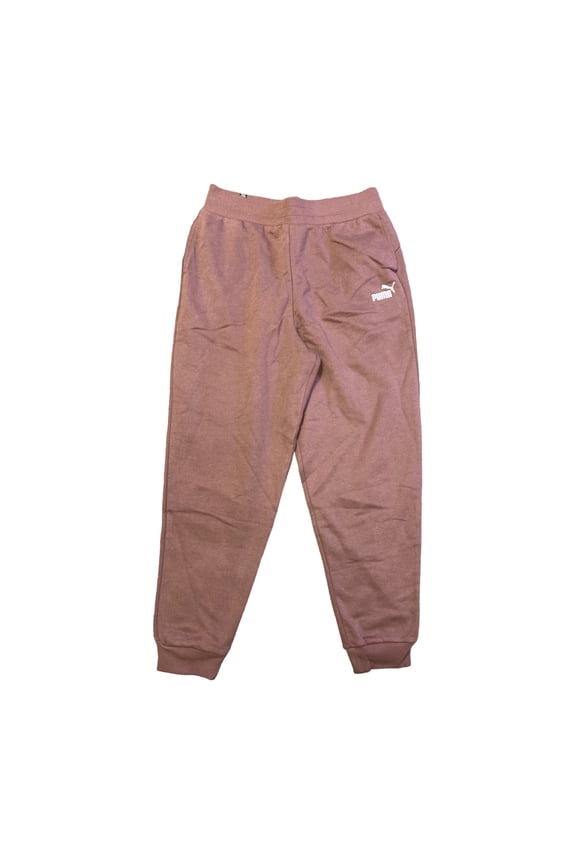 Women's Essential Embroidery Logo Drawstring Fleece Sweatpant (Dusty Plum, S)