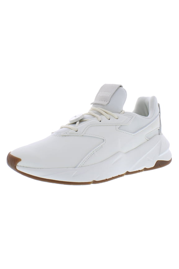 Fier Nitro Leather Womens Shoes Size 6, Color: Marshmallow/Marshmallow