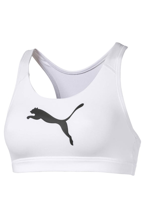 Women's Powershape Forever Racerback Sports Bra, White/cat, X-Small
