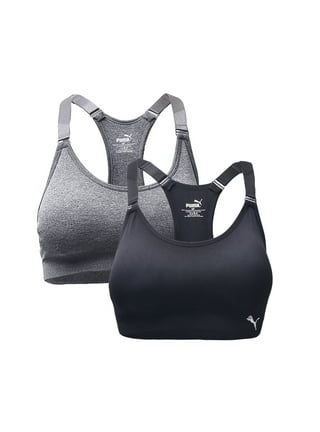 PUMA Women's Seamless Sports Bra with Removable Cups