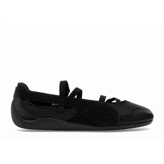 Puma Women's Speedcat Ballet Black Cool Dark Gray Satin Slippers, from StockX