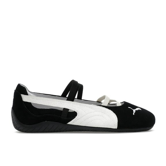 Puma Women's Speedcat Ballet Black White Slippers, from StockX