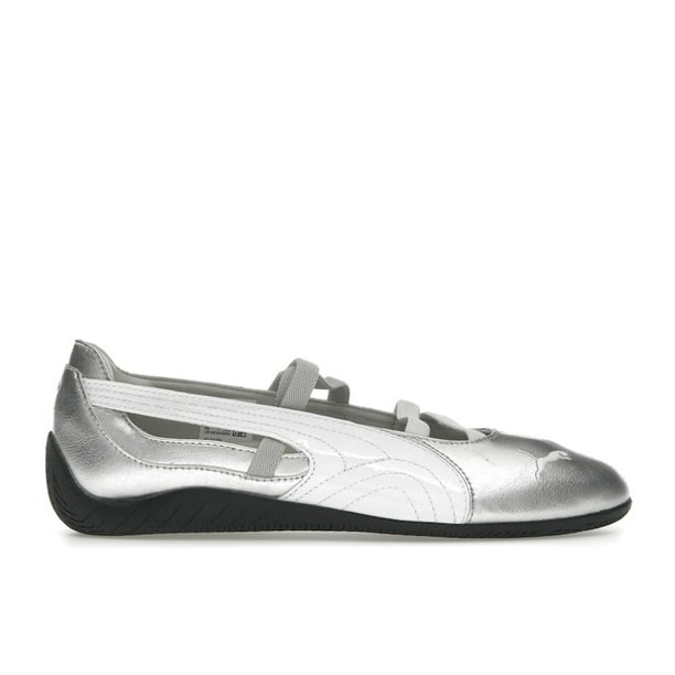 ★ PUMA★ Speedcat Ballet Satin Silver 40438303 404383-03 WMNS) PUMA Speedcat Ballet 'Silver Mist Warm White Satin
