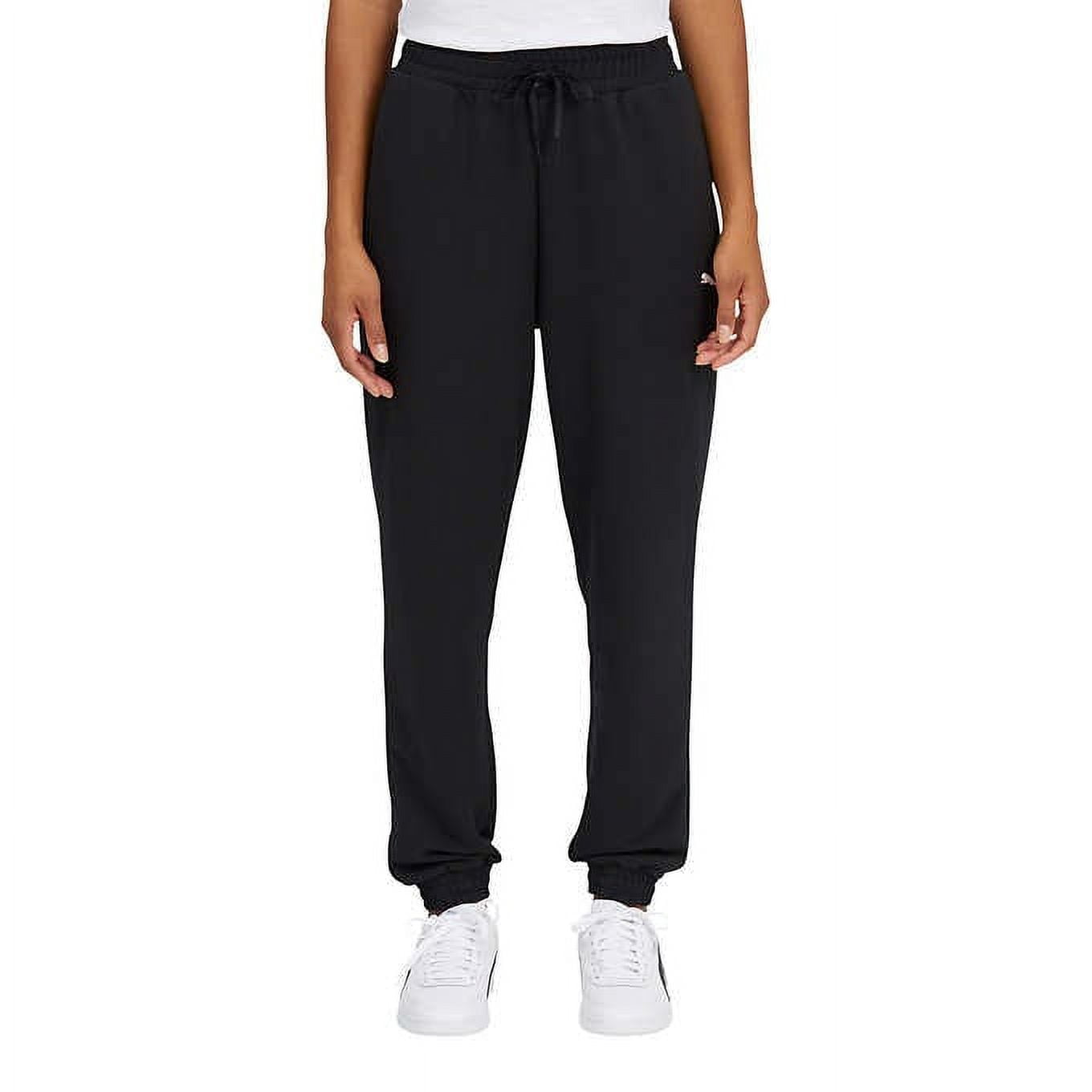 Puma Women's Regular Track Pants (67810351_Black-CAT 