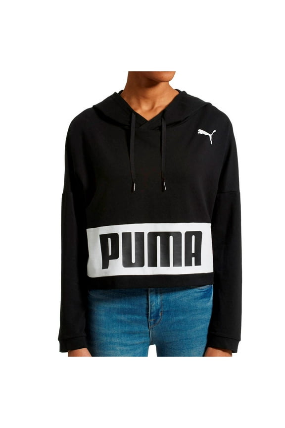 Women's Training Urban Sports Hoodie Black/White 850024-01