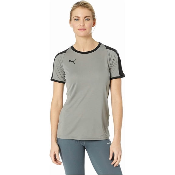 Puma Womens Liga Jersey - Steel Gray/Black - Small