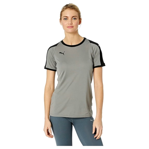 Puma Womens Liga Jersey - Steel Gray/Black - X-Large