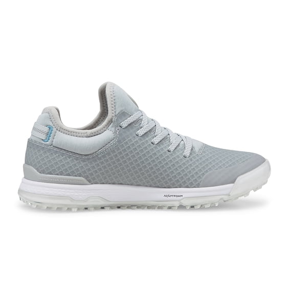 PUMA Women's Proadapt Alphacat Waterproof Spikeless Golf Shoe, 8.5 Medium Gray -