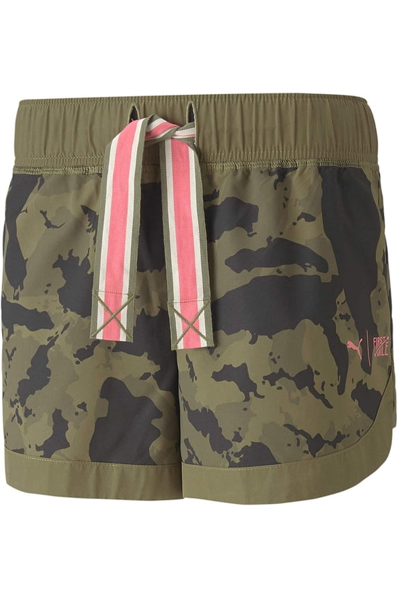 Womens The First Mile Printed Training Shorts Size XL