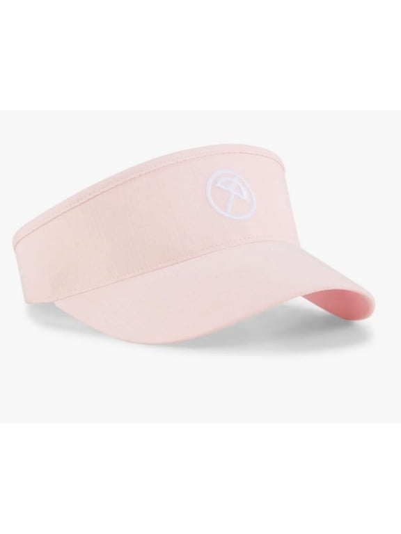 X AP Seersucker Visor (Pale Pink, Adjustable) Golf Hat 2025 NEW