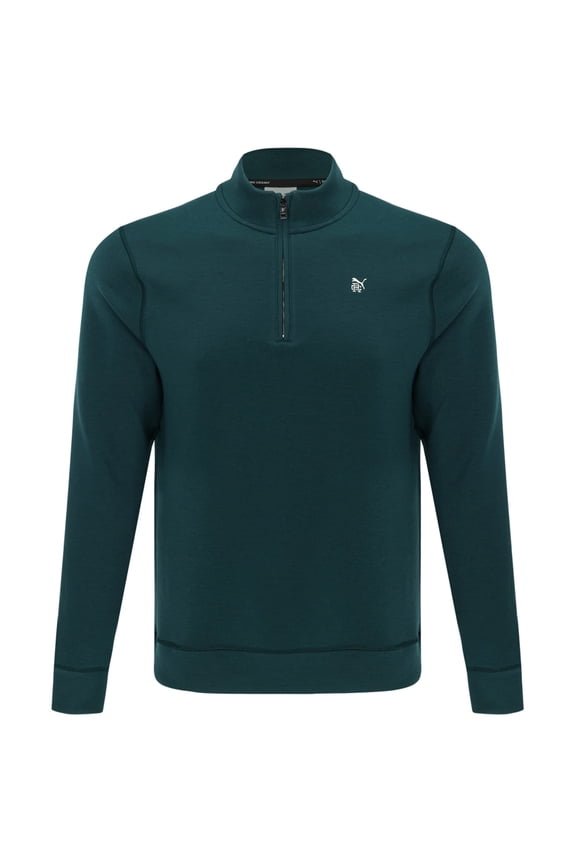 X RC CloudSpun Fleece 1/4 Zip Green Terrain Outerwear Men L