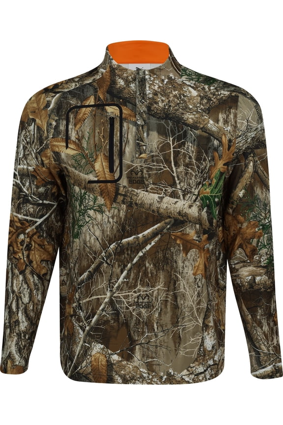 X REALTREE 1/4 Zip Deep Forest Outerwear Men M